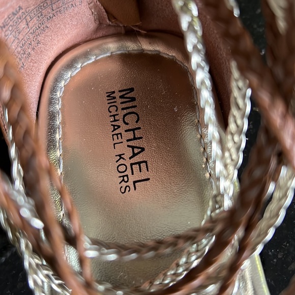 Michael Michael Kors Leather Sandals - Picture 6 of 7
